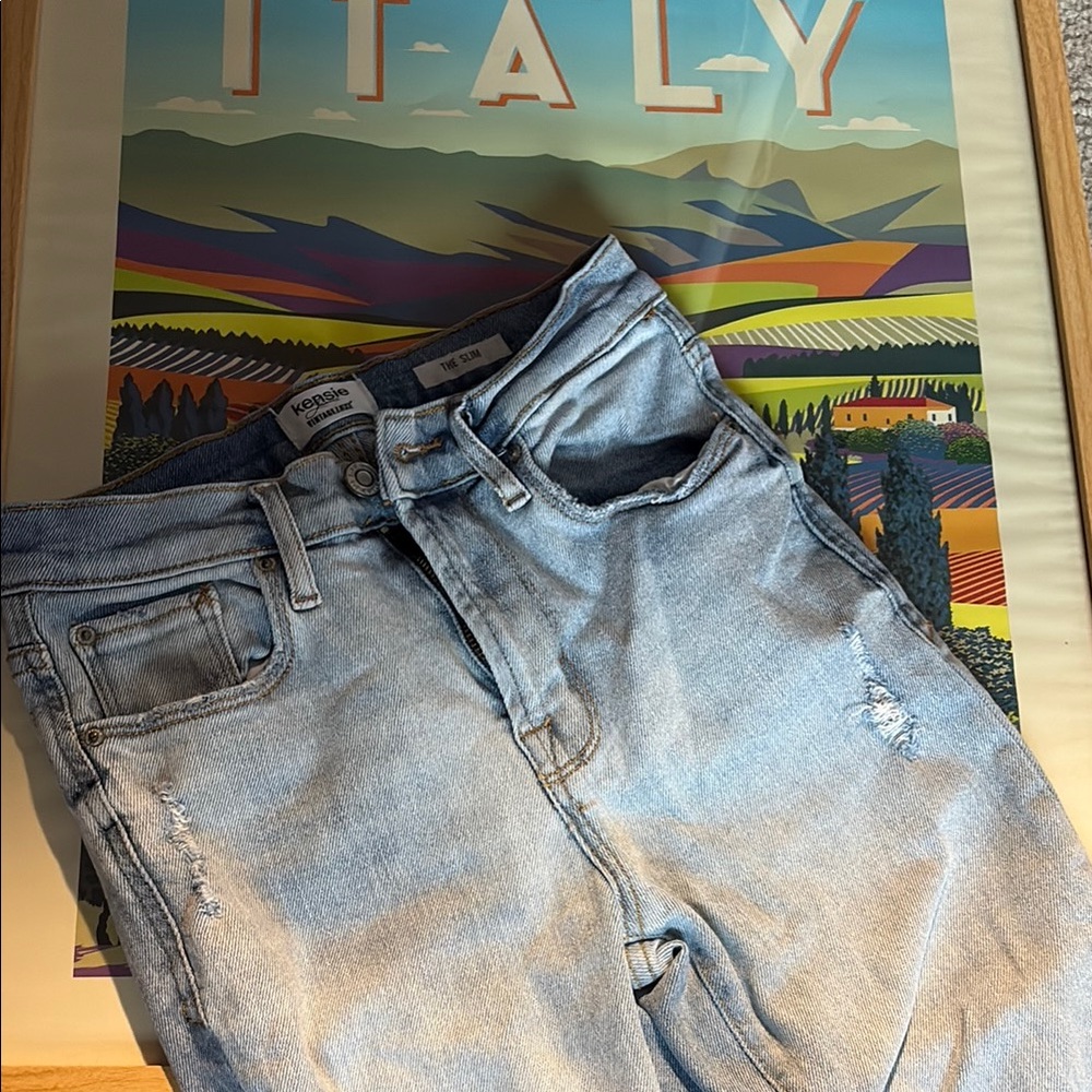 Kensie Women's Light Blue Skinny Jeans